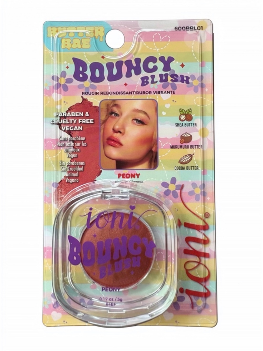 Ioni Bouncy Blush Cream Blush - Peony